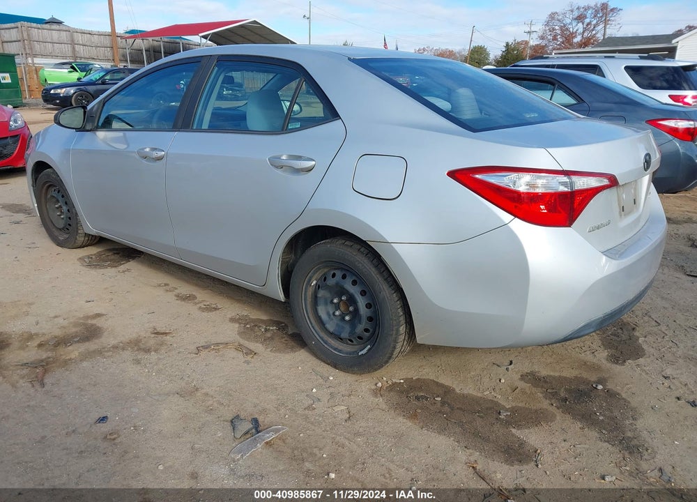 2014 TOYOTA COROLLA LE VIN: 5YFBURHE7EP081982
