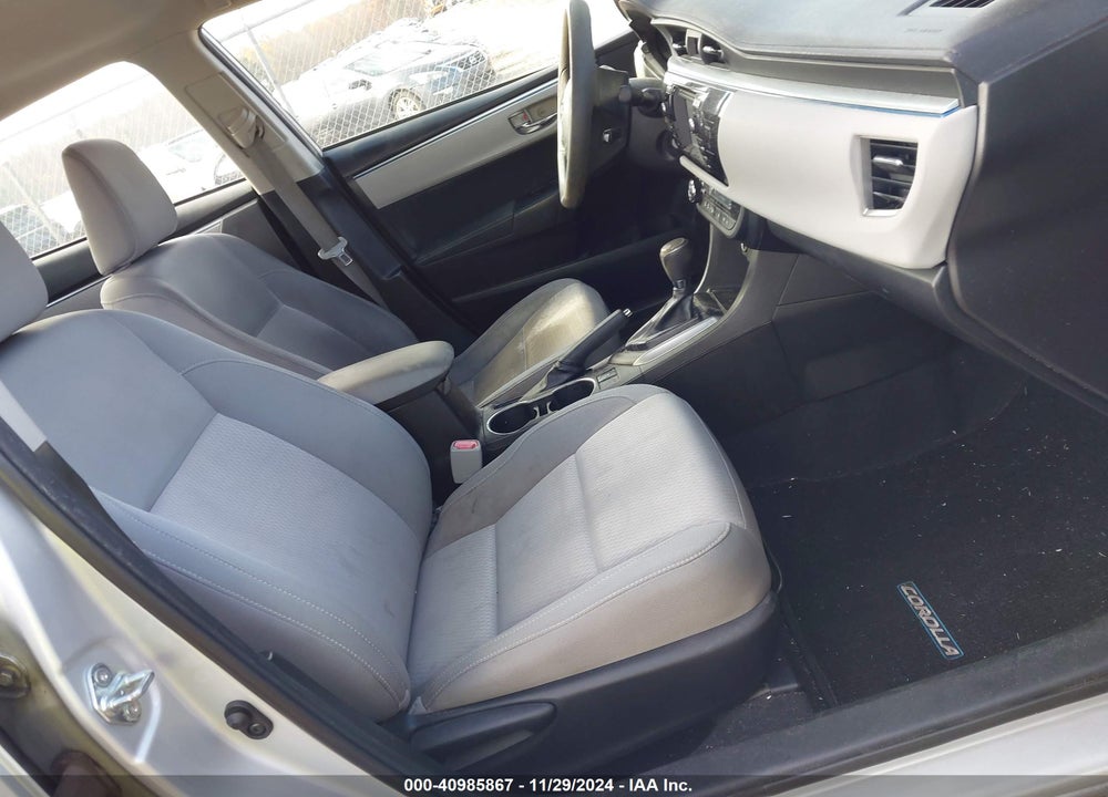 2014 TOYOTA COROLLA LE VIN: 5YFBURHE7EP081982