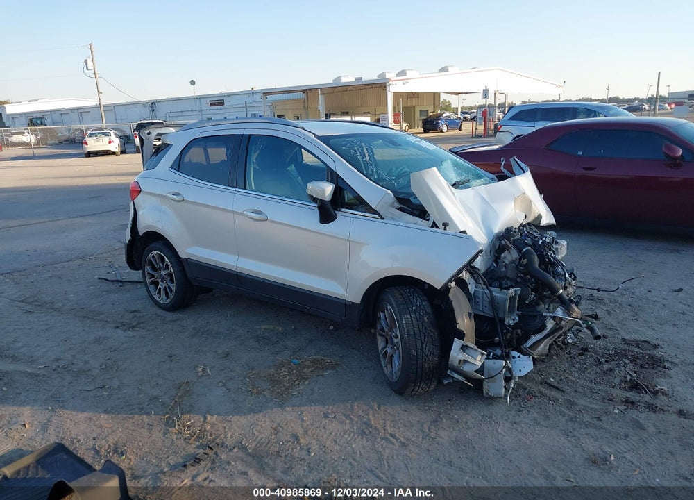 2018 FORD ECOSPORT TITANIUM VIN: MAJ3P1VE1JC217081