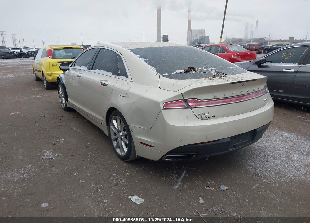 2014 LINCOLN MKZ VIN: 3LN6L2J92ER835577