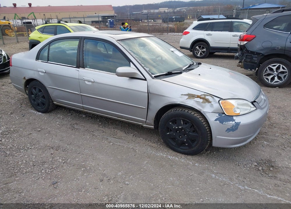 2002 HONDA CIVIC EX VIN: 1HGES25722L060608