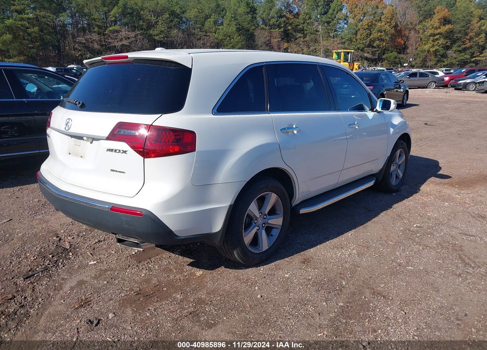 2012 ACURA MDX TECHNOLOGY PACKAGE VIN: 2HNYD2H38CH504503