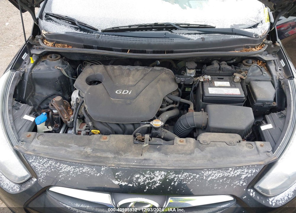 2012 HYUNDAI ACCENT GLS VIN: KMHCU4AE7CU050566