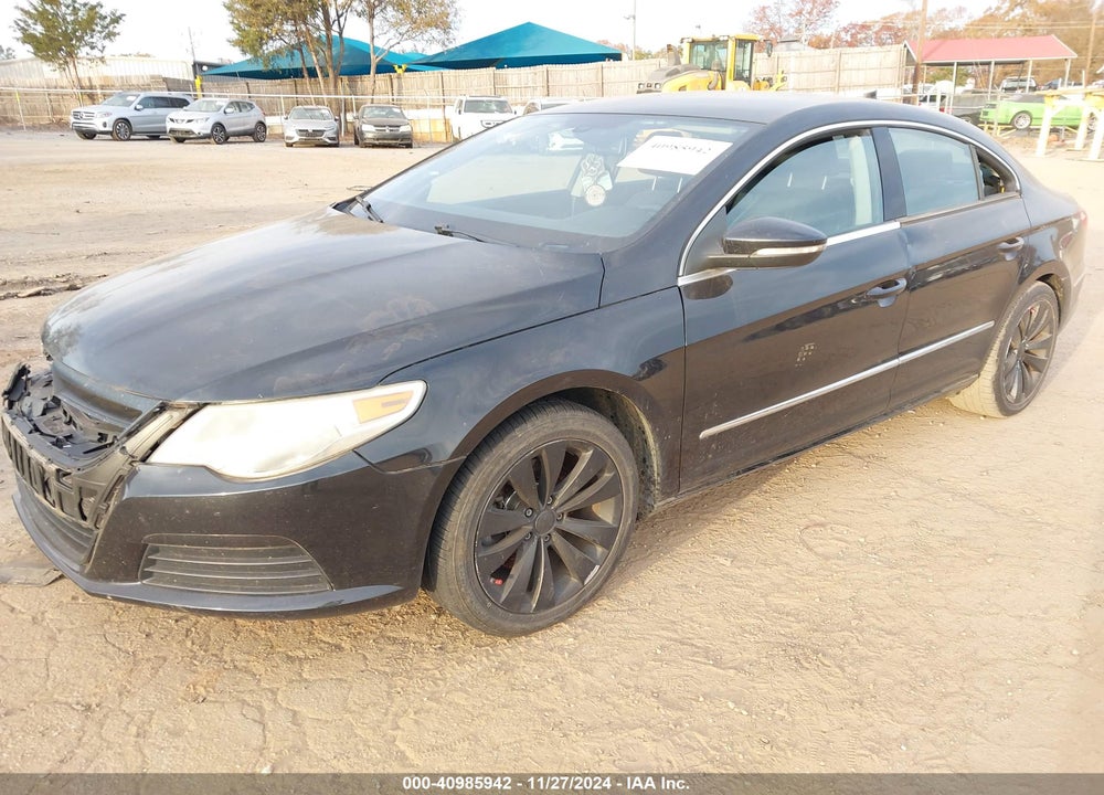 2012 VOLKSWAGEN CC SPORT VIN: WVWMN7AN1CE516011