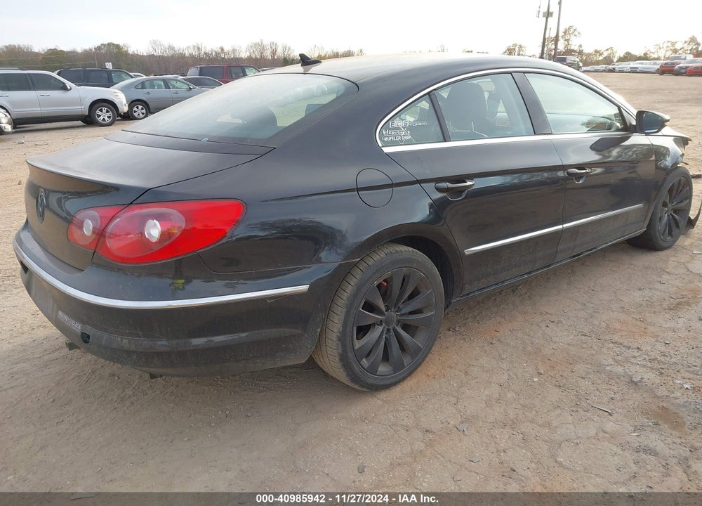 2012 VOLKSWAGEN CC SPORT VIN: WVWMN7AN1CE516011