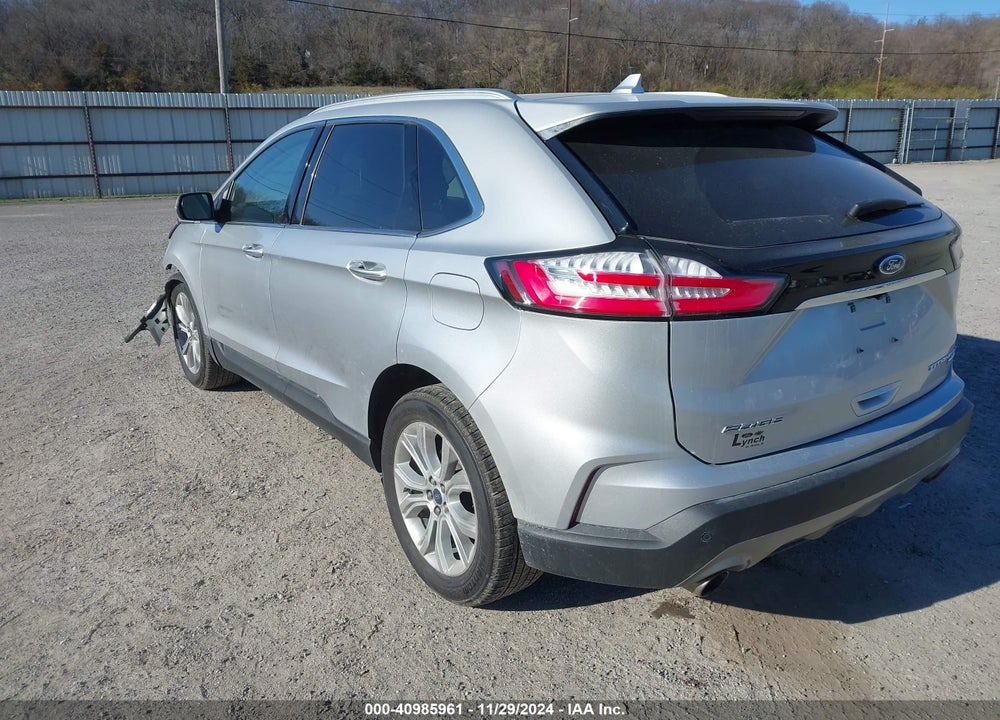 2019 FORD EDGE TITANIUM VIN: 2FMPK4K94KBB57412