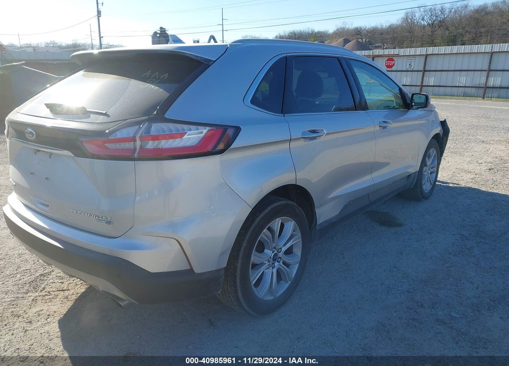 2019 FORD EDGE TITANIUM VIN: 2FMPK4K94KBB57412