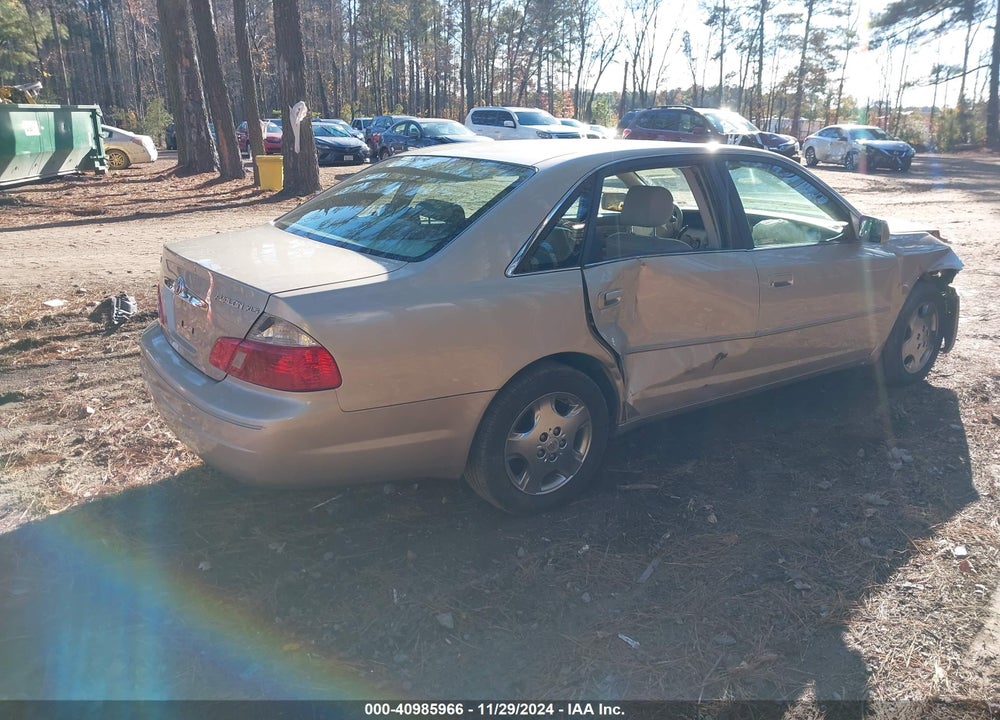 2004 TOYOTA AVALON XLS VIN: 4T1BF28B64U356939