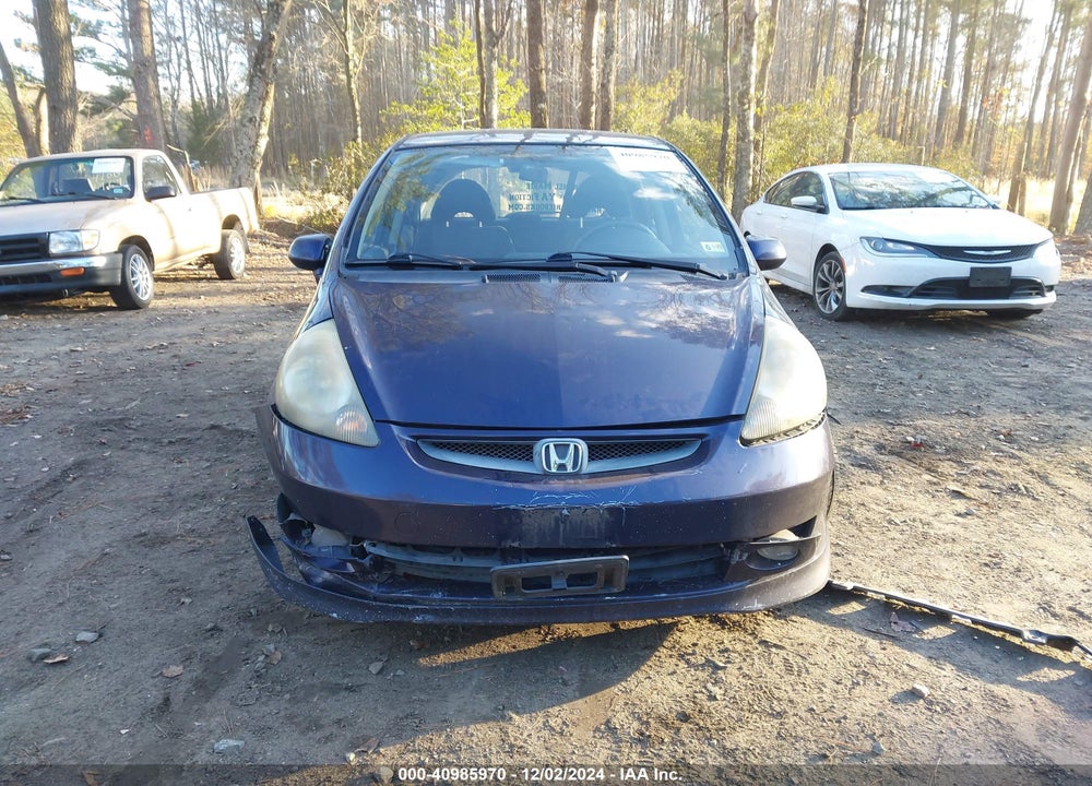 2008 HONDA FIT SPORT VIN: JHMGD38658S050789