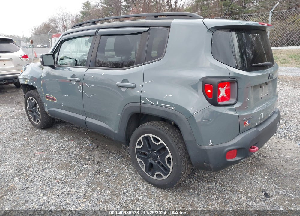 2016 JEEP RENEGADE TRAILHAWK VIN: ZACCJBCT1GPD73113