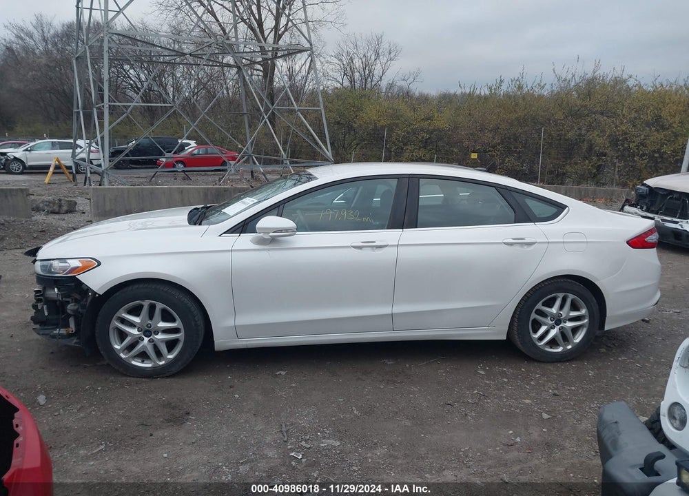 2016 FORD FUSION SE VIN: 3FA6P0H70GR256985