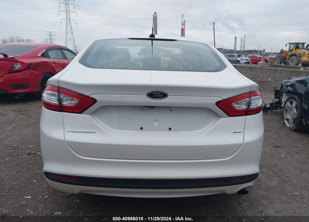 2016 FORD FUSION SE VIN: 3FA6P0H70GR256985