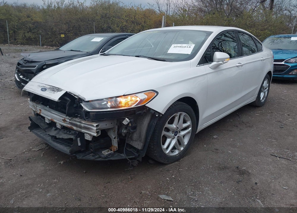 2016 FORD FUSION SE VIN: 3FA6P0H70GR256985