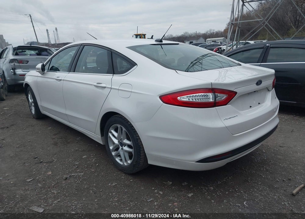 2016 FORD FUSION SE VIN: 3FA6P0H70GR256985