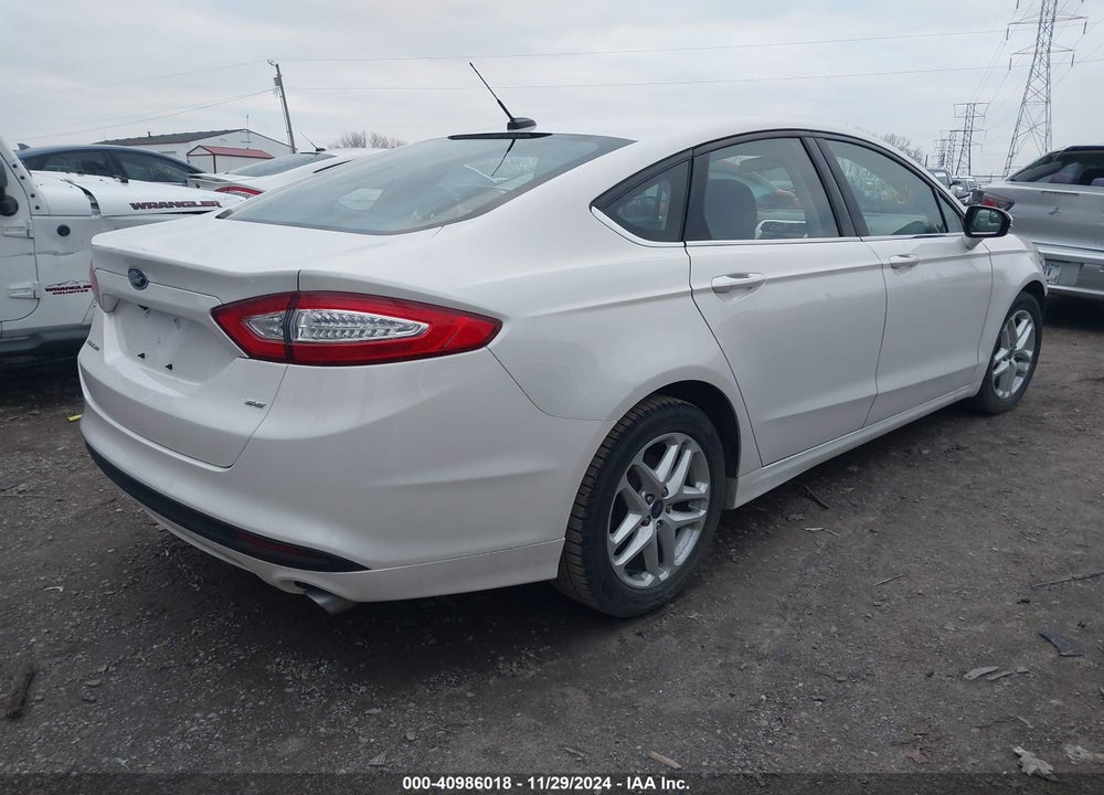 2016 FORD FUSION SE VIN: 3FA6P0H70GR256985