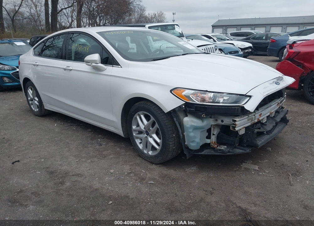 2016 FORD FUSION SE VIN: 3FA6P0H70GR256985