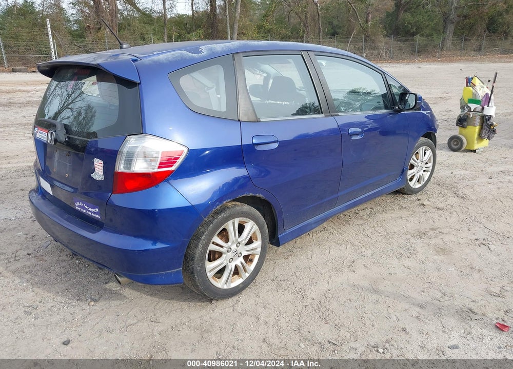 2010 HONDA FIT SPORT VIN: JHMGE8G46AS003285