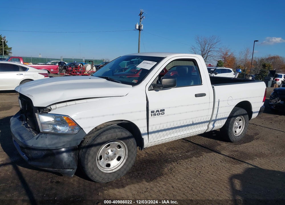 2017 RAM 1500 TRADESMAN 4X2 6'4 BOX VIN: 3C6JR6AGXHG642376