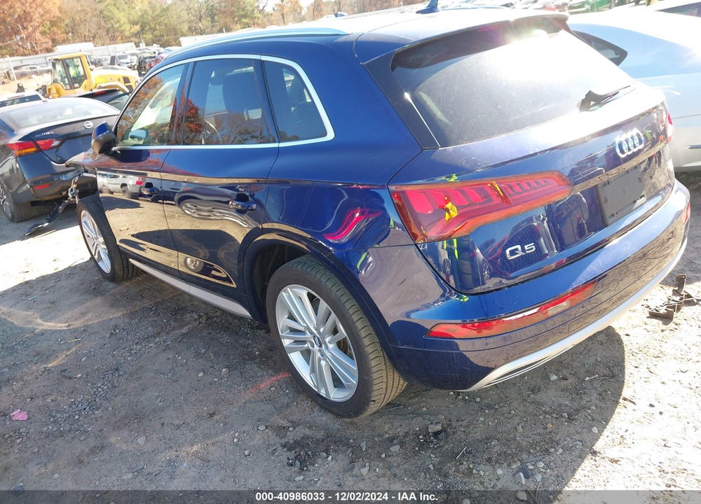 2018 AUDI Q5 2.0T PREMIUM/2.0T TECH PREMIUM VIN: WA1CNAFY0J2205576