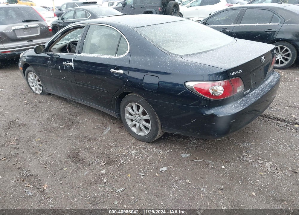 2004 LEXUS ES 330 VIN: JTHBA30G140003840