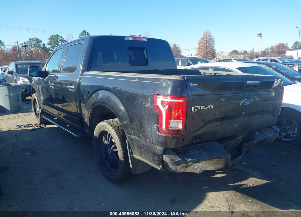 2016 FORD F-150 XLT VIN: 1FTEW1CP1GFC64936