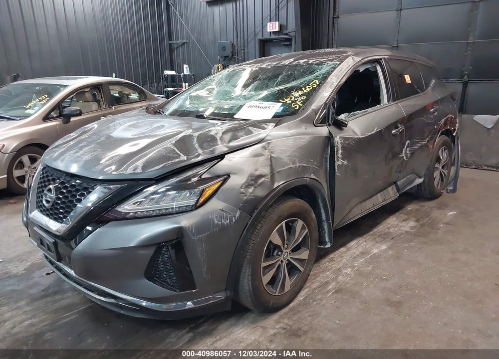 2020 NISSAN MURANO S INTELLIGENT AWD VIN: 5N1AZ2ASXLN172979