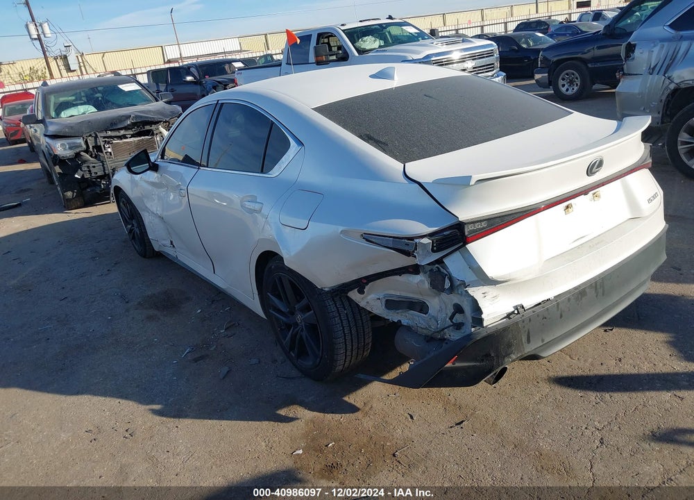 2021 LEXUS IS 300 VIN: JTHAA1D2XM5110693