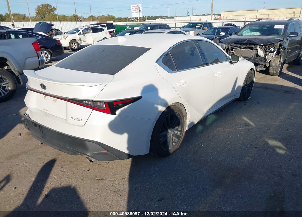 2021 LEXUS IS 300 VIN: JTHAA1D2XM5110693