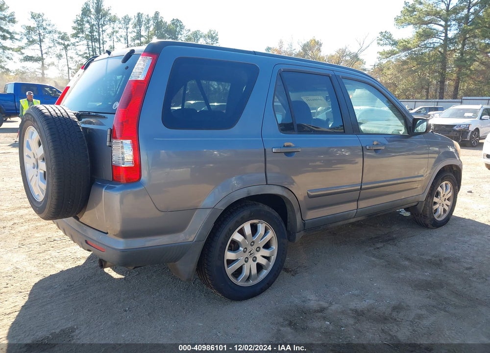 2006 HONDA CR-V SE VIN: JHLRD789X6C020693