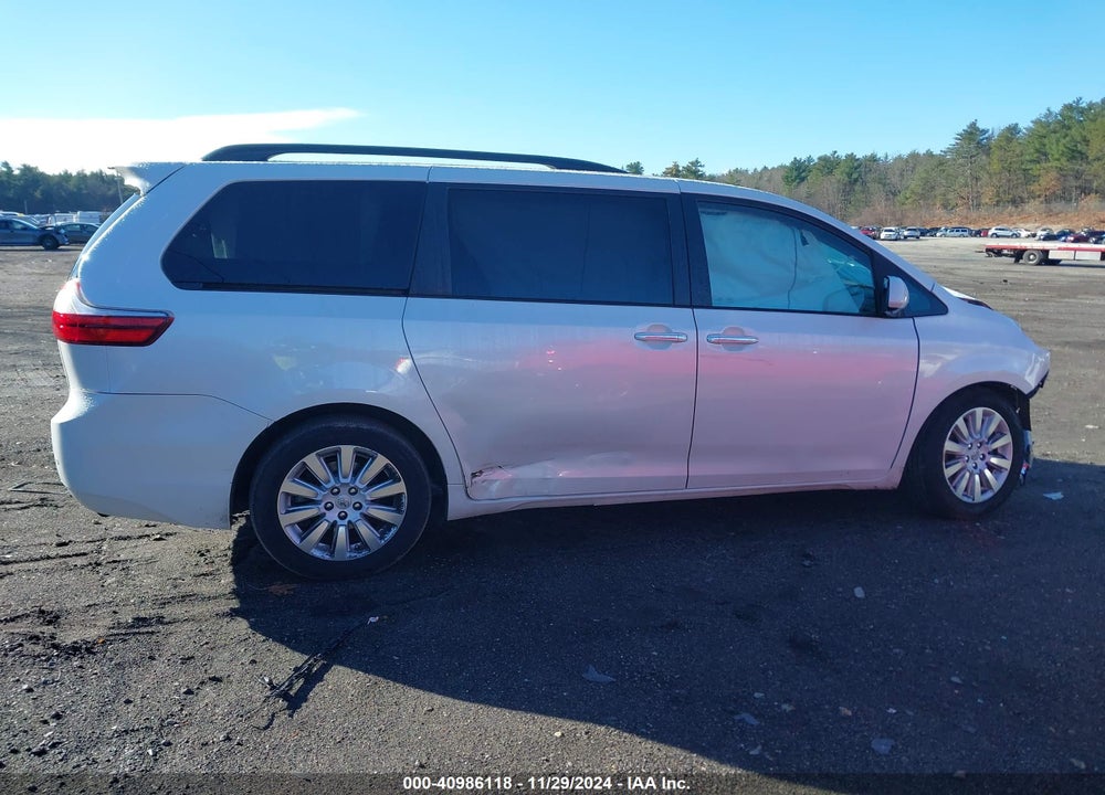 2015 TOYOTA SIENNA XLE LIMITED VIN: 5TDDK3DC9FS124310