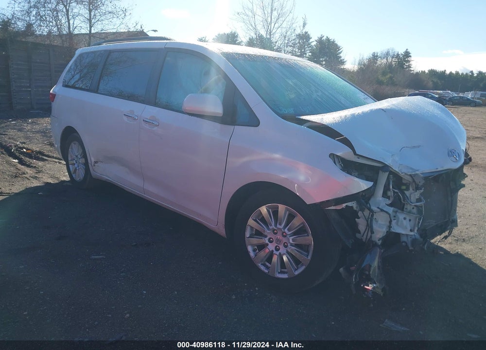2015 TOYOTA SIENNA XLE LIMITED VIN: 5TDDK3DC9FS124310