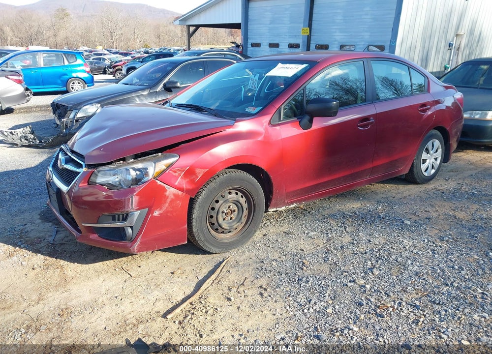 2016 SUBARU IMPREZA 2.0I VIN: JF1GJAA69GH006689