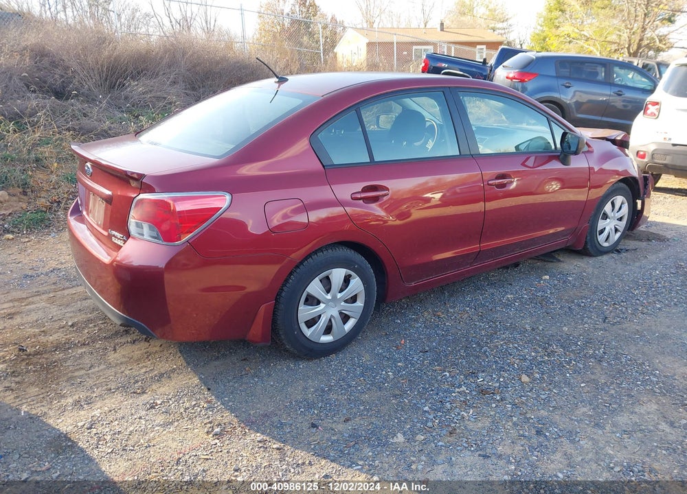 2016 SUBARU IMPREZA 2.0I VIN: JF1GJAA69GH006689