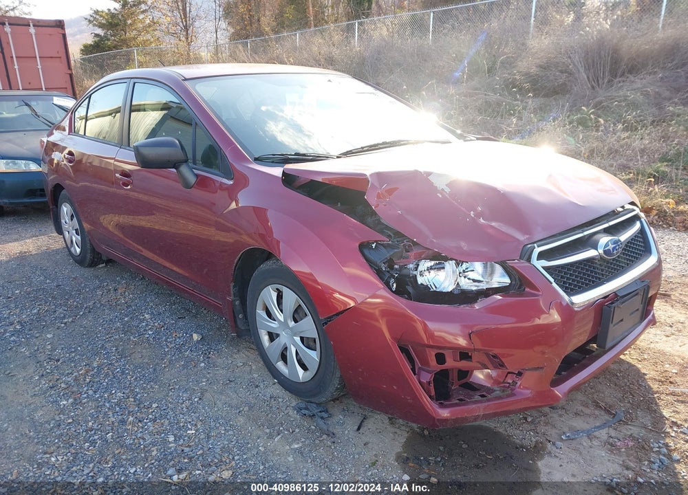 2016 SUBARU IMPREZA 2.0I VIN: JF1GJAA69GH006689