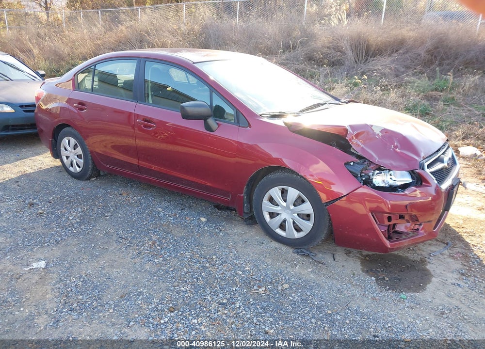 2016 SUBARU IMPREZA 2.0I VIN: JF1GJAA69GH006689