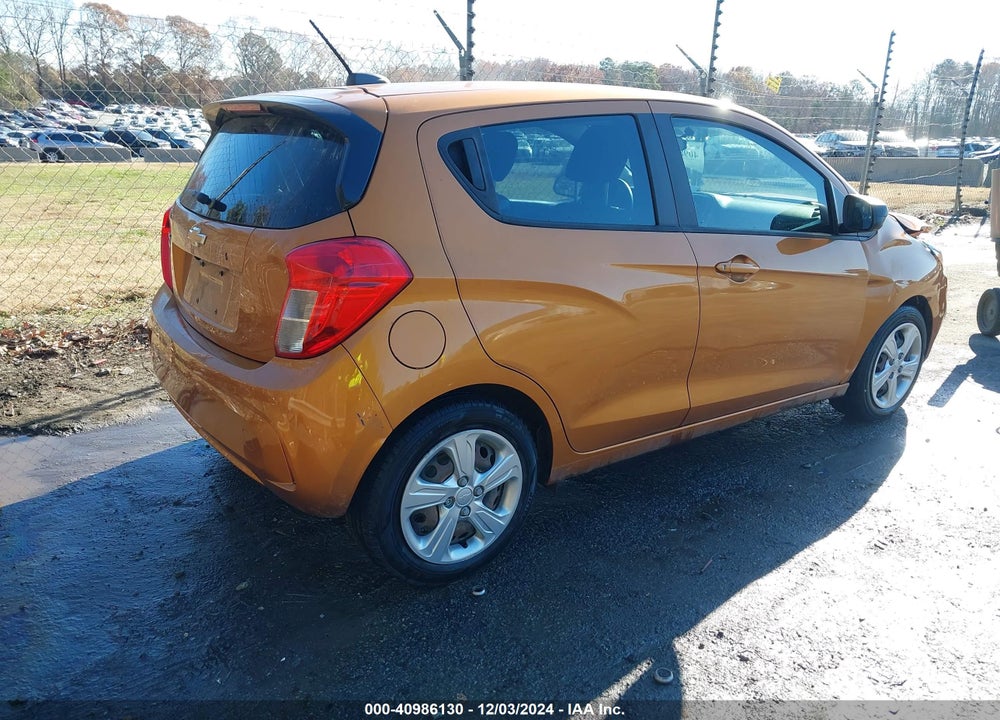 2020 CHEVROLET SPARK FWD LS AUTOMATIC VIN: KL8CB6SA7LC421323