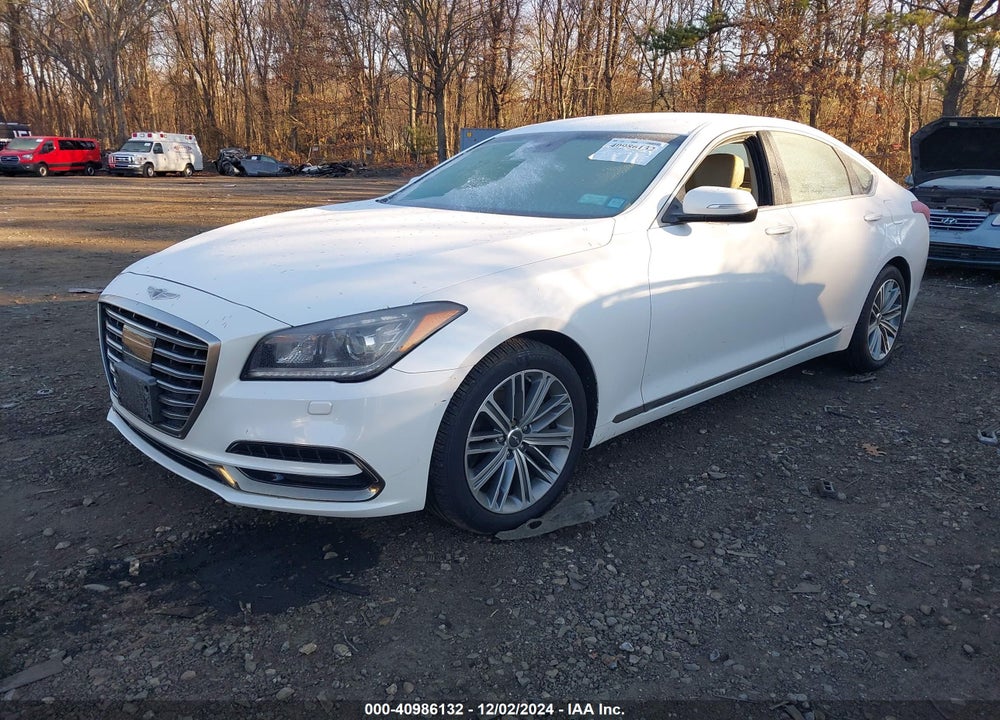2020 GENESIS G80 3.8 AWD VIN: KMTFN4JE3LU334910