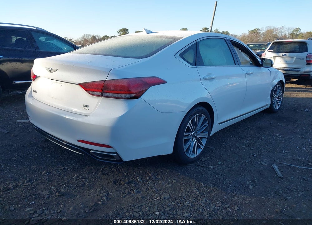 2020 GENESIS G80 3.8 AWD VIN: KMTFN4JE3LU334910