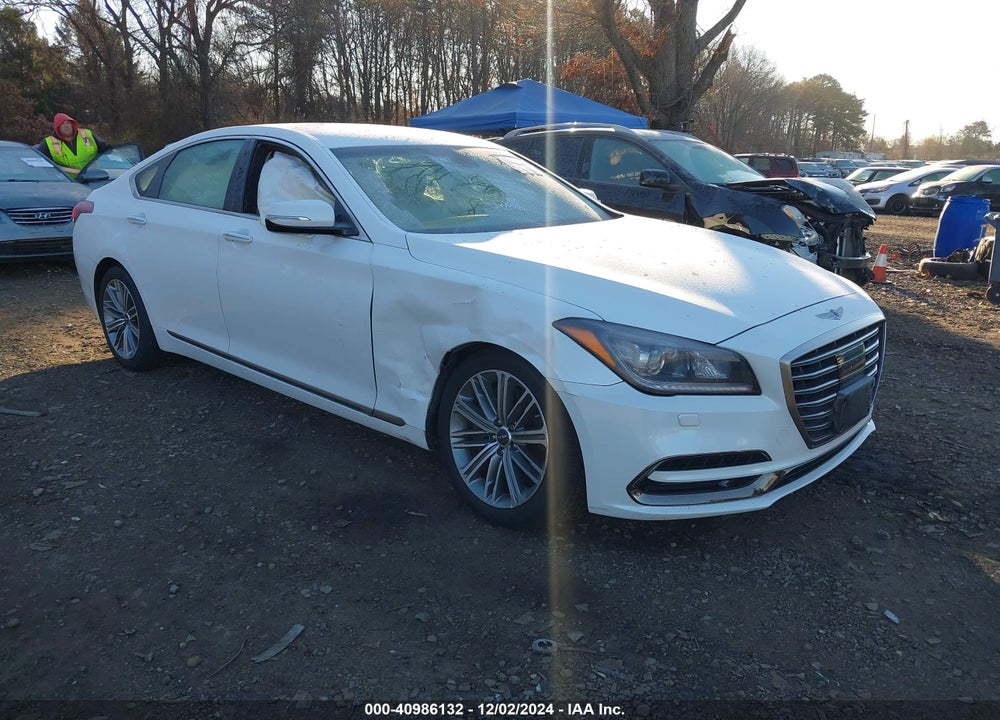 2020 GENESIS G80 3.8 AWD VIN: KMTFN4JE3LU334910