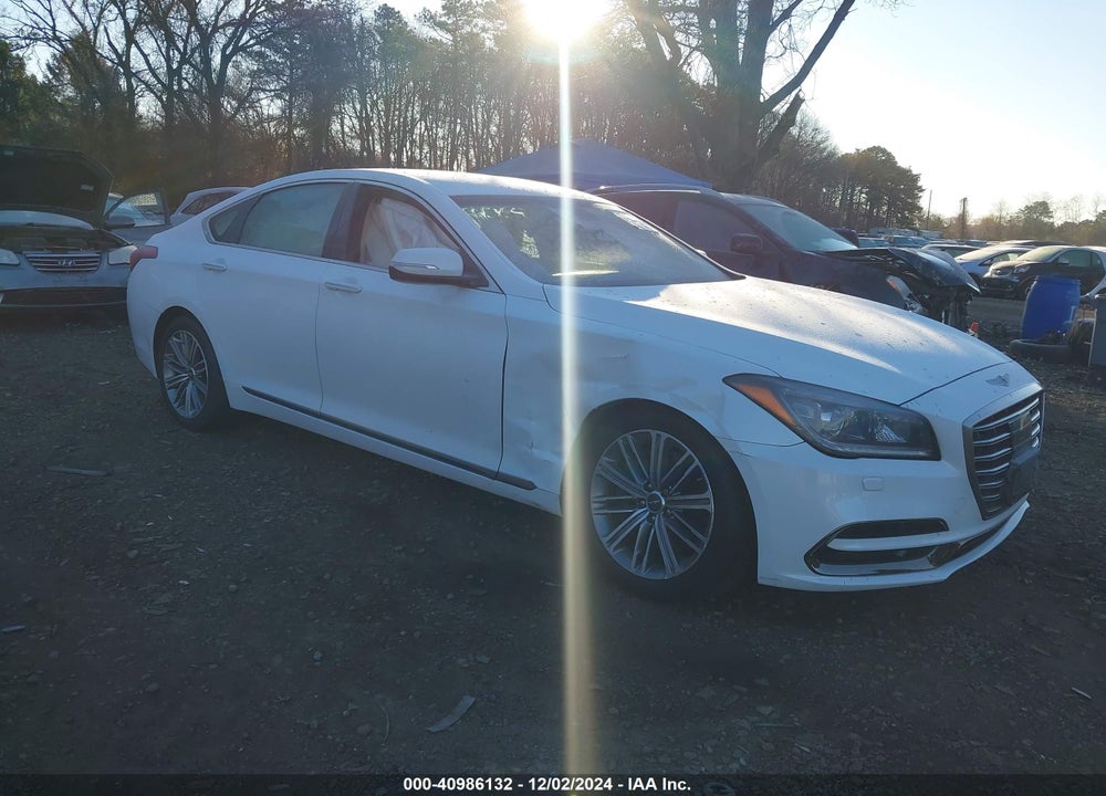 2020 GENESIS G80 3.8 AWD VIN: KMTFN4JE3LU334910