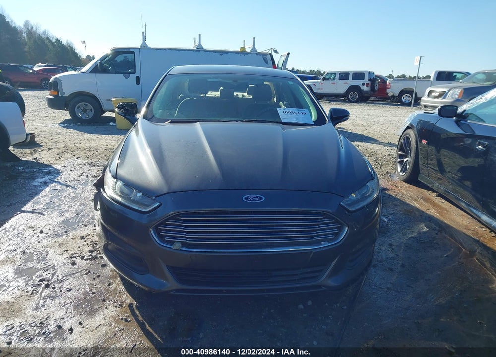 2016 FORD FUSION SE VIN: 3FA6P0H75GR358413