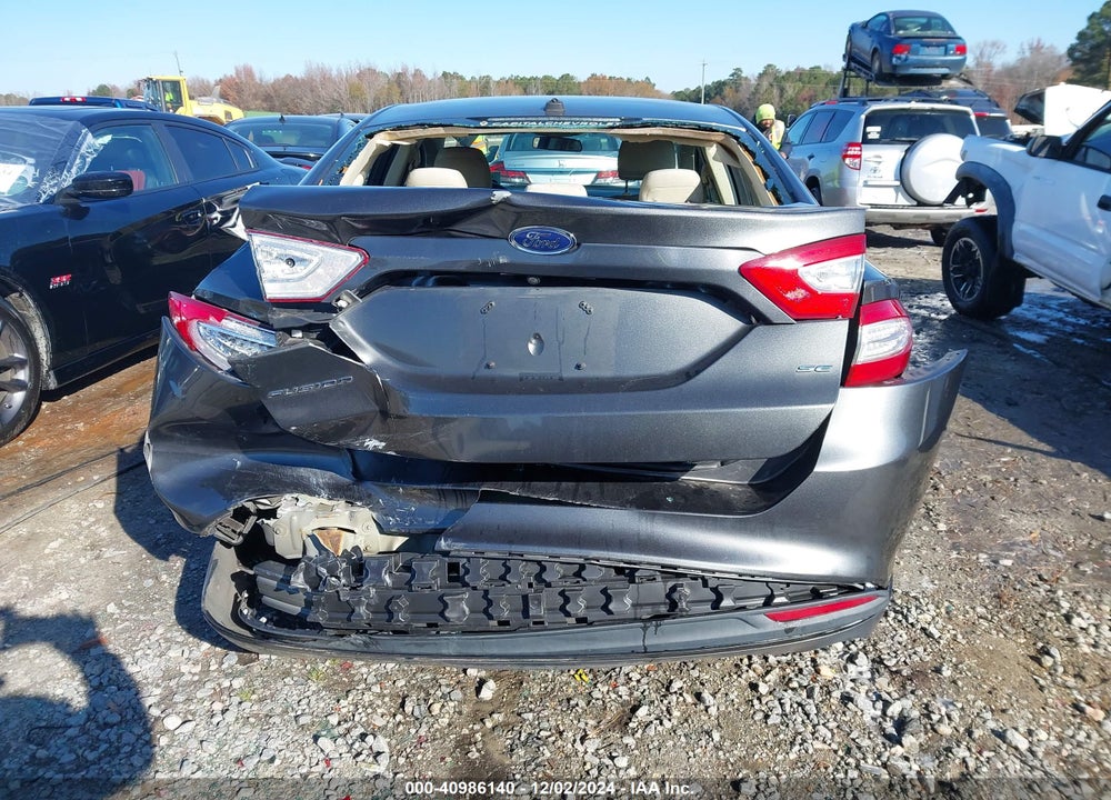 2016 FORD FUSION SE VIN: 3FA6P0H75GR358413
