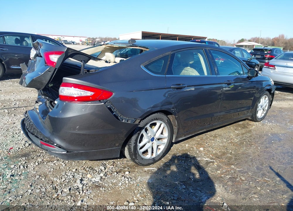 2016 FORD FUSION SE VIN: 3FA6P0H75GR358413
