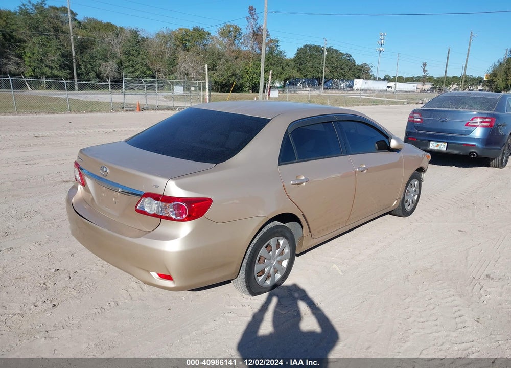 2011 TOYOTA COROLLA LE VIN: JTDBU4EE1B9150707