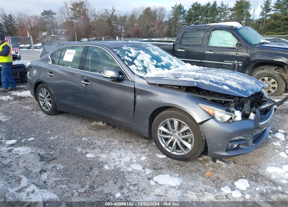 2014 INFINITI Q50 PREMIUM VIN: JN1BV7AR8EM689983