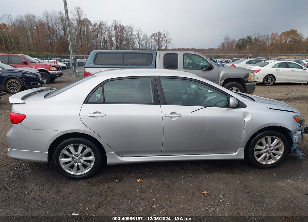 2010 TOYOTA COROLLA S VIN: 2T1BU4EE1AC454838