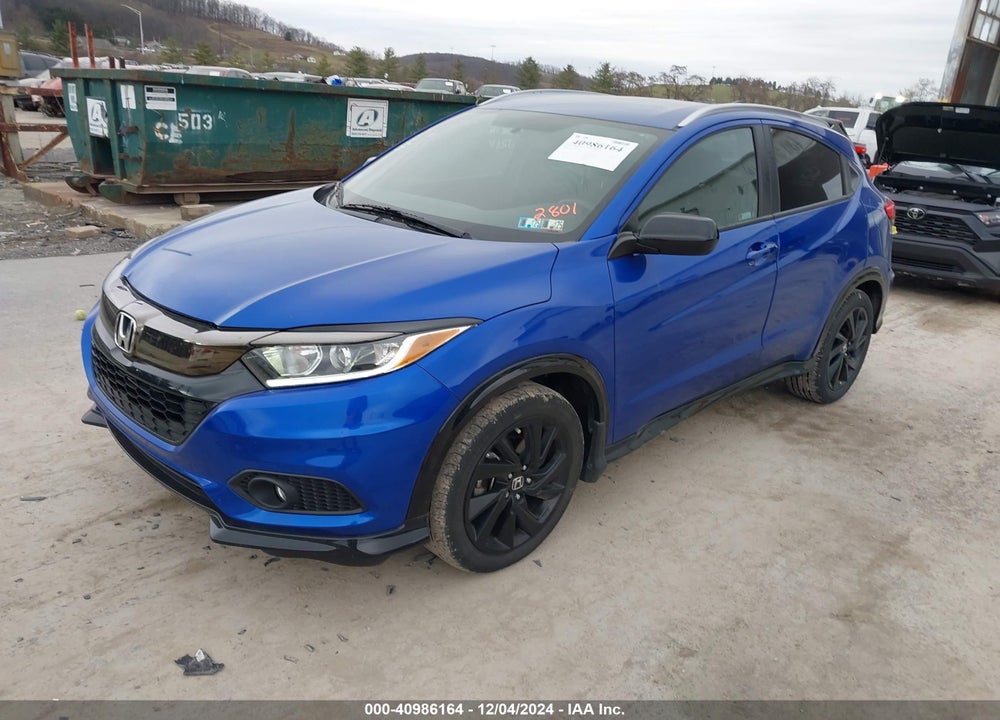 2022 HONDA HR-V AWD SPORT VIN: 3CZRU6H13NM762801