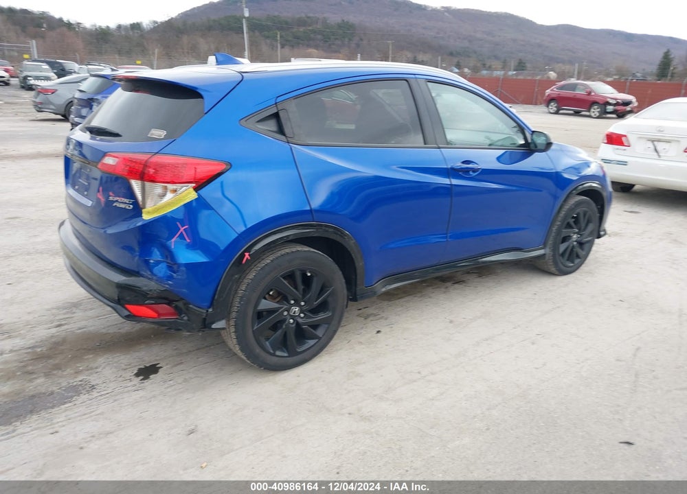 2022 HONDA HR-V AWD SPORT VIN: 3CZRU6H13NM762801