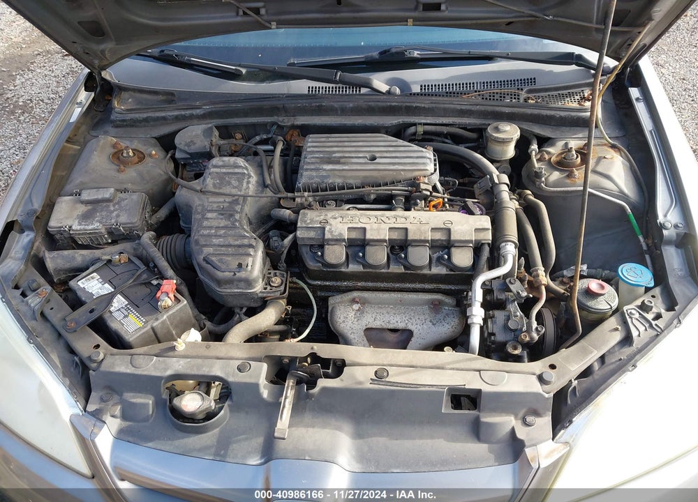 2005 HONDA CIVIC LX VIN: 2HGES16505H614074