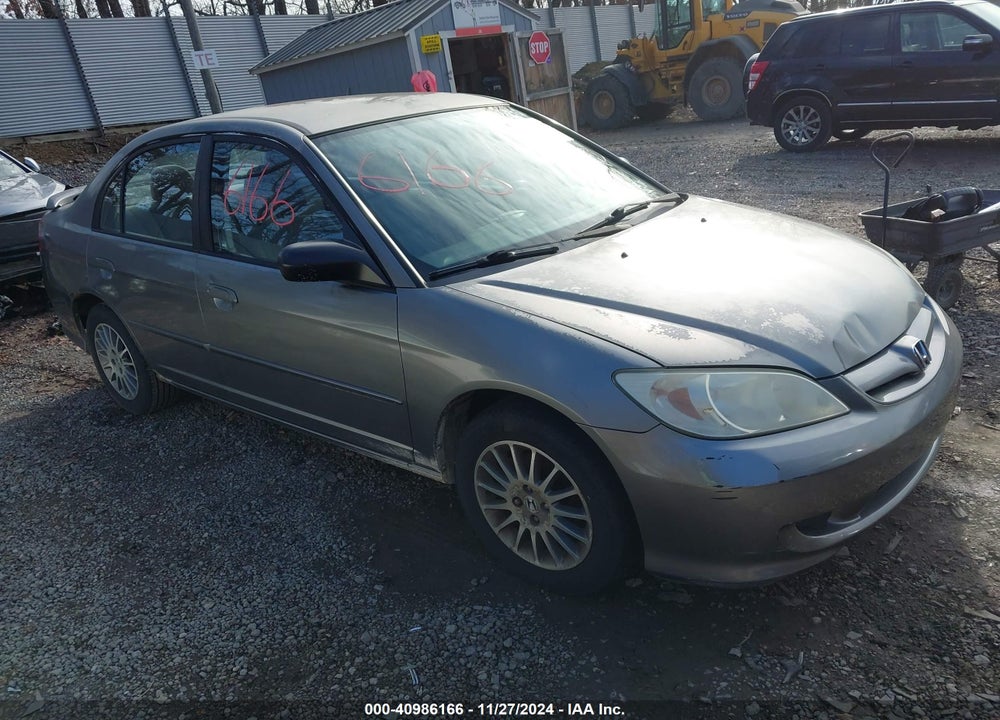 2005 HONDA CIVIC LX VIN: 2HGES16505H614074